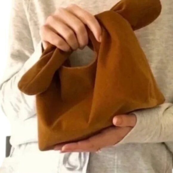 MERIT Signature Bag Makeup Travel Toiletry Corduroy Brown - NWOT - Picture 2 of 8